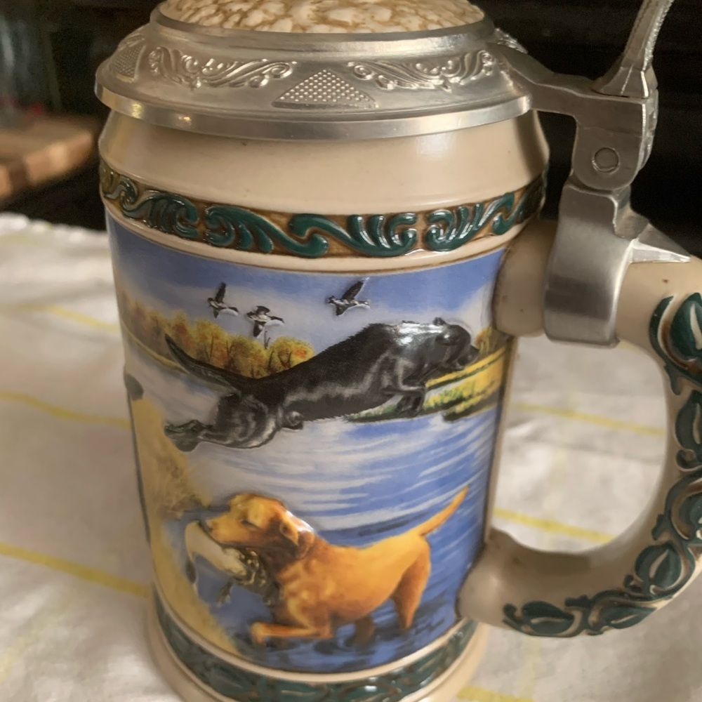 Budweiser Beer Stein- Hunters Companion Series